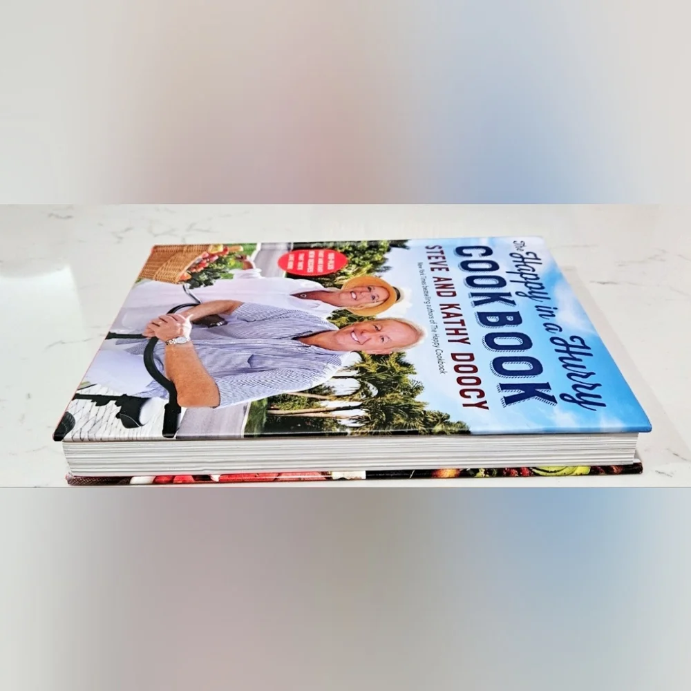 BOGO The Happy in a Hurry Cookbook by Steve and Kathy Doocy Harcover